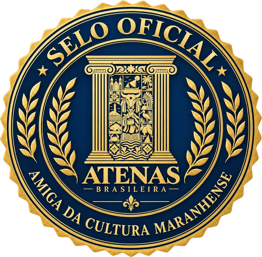 Selo oficial Amiga da Cultura Maranhense